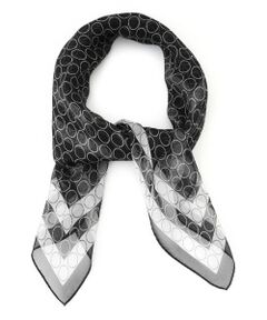 Leilian PLUS HOUSE / レリアンプラスハウス バンダナ・スカーフ | サークル柄スカーフ