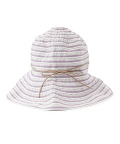 Leilian PLUS HOUSE / レリアンプラスハウス ハット | ボーダー風ハット【VECCHI】