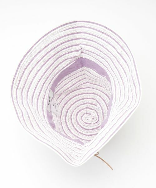 Leilian PLUS HOUSE / レリアンプラスハウス ハット | ボーダー風ハット【VECCHI】 | 詳細2