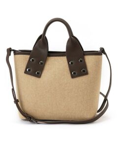 Leilian PLUS HOUSE / レリアンプラスハウス ハンドバッグ | フェルトハンドバッグ