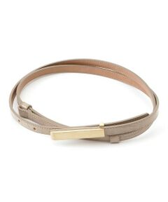 Leilian PLUS HOUSE / レリアンプラスハウス ベルト・サスペンダー | スライド調節付きベルト