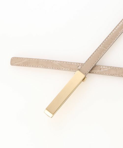 Leilian PLUS HOUSE / レリアンプラスハウス ベルト・サスペンダー | スライド調節付きベルト | 詳細7