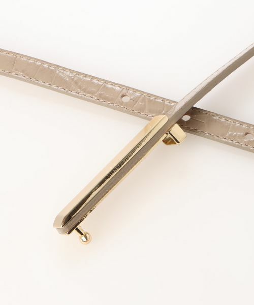 Leilian PLUS HOUSE / レリアンプラスハウス ベルト・サスペンダー | スライド調節付きベルト | 詳細8