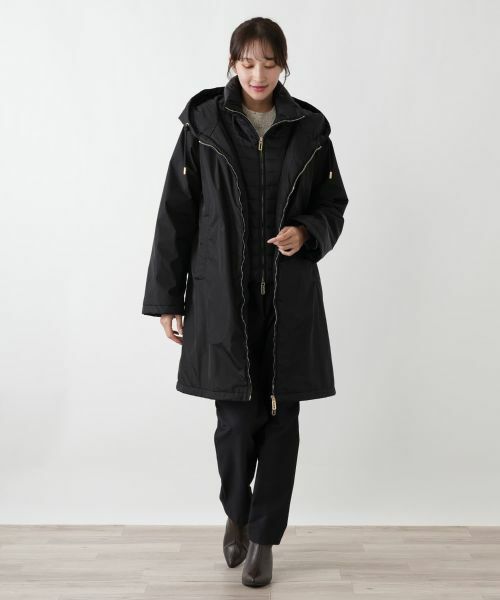 Leilian PLUS HOUSE / レリアンプラスハウス その他アウター | フーディーコート【STILNOLOGY】 | 詳細1