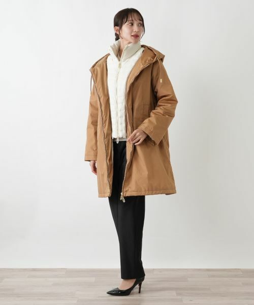 Leilian PLUS HOUSE / レリアンプラスハウス その他アウター | フーディーコート【STILNOLOGY】 | 詳細4