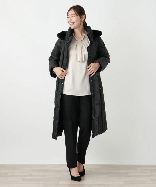 Leilian PLUS HOUSE / レリアンプラスハウス その他アウター | フーデッドダウンコート【Leilian WHITE LABEL】 | 詳細1