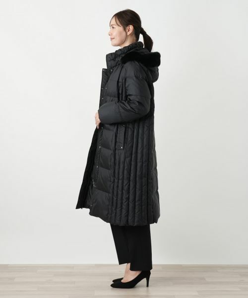 Leilian PLUS HOUSE / レリアンプラスハウス その他アウター | フーデッドダウンコート【Leilian WHITE LABEL】 | 詳細2