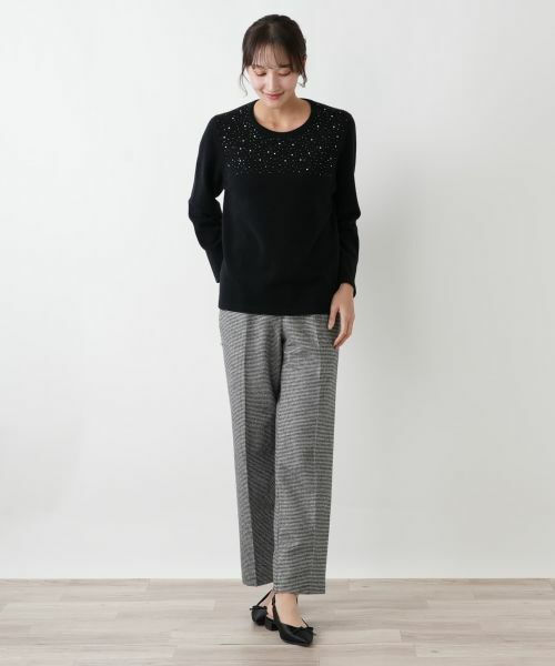 Leilian PLUS HOUSE / レリアンプラスハウス ニット・セーター | セーター【Leilian WHITE LABEL】 | 詳細1