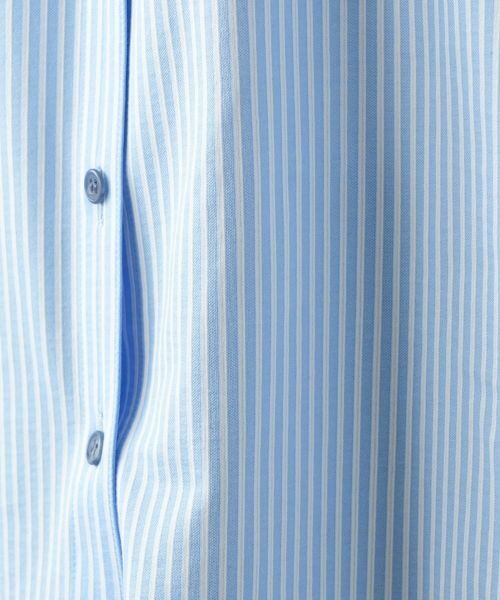Leilian PLUS HOUSE / レリアンプラスハウス シャツ・ブラウス | ストライプ柄コットンシャツブラウス【Leilian WHITE LABEL】 | 詳細14