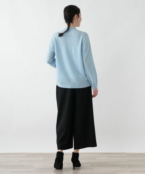 Leilian PLUS HOUSE / レリアンプラスハウス ニット・セーター | 立体模様ハイネックニット | 詳細15