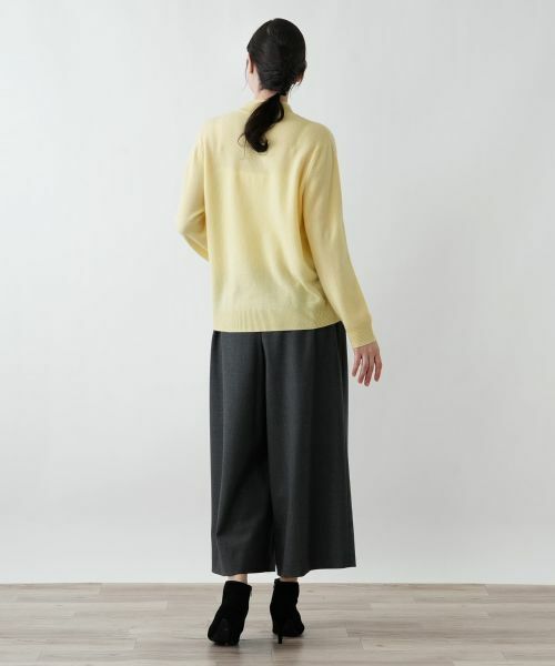 Leilian PLUS HOUSE / レリアンプラスハウス ニット・セーター | 立体模様ハイネックニット | 詳細3