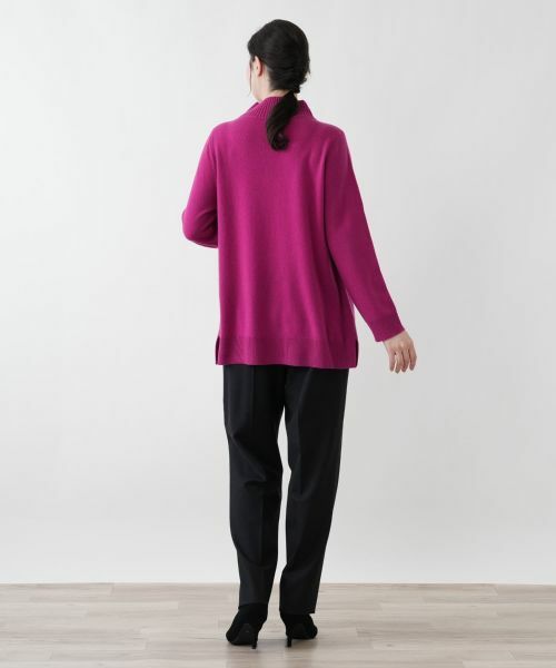 Leilian PLUS HOUSE / レリアンプラスハウス ニット・セーター | 立体編みハイネックニット | 詳細12