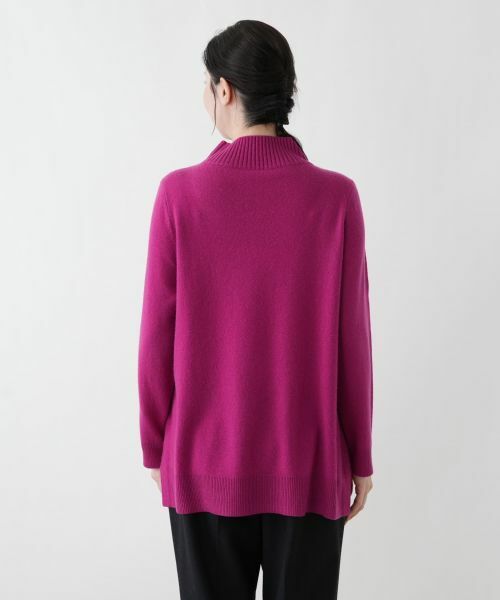 Leilian PLUS HOUSE / レリアンプラスハウス ニット・セーター | 立体編みハイネックニット | 詳細15