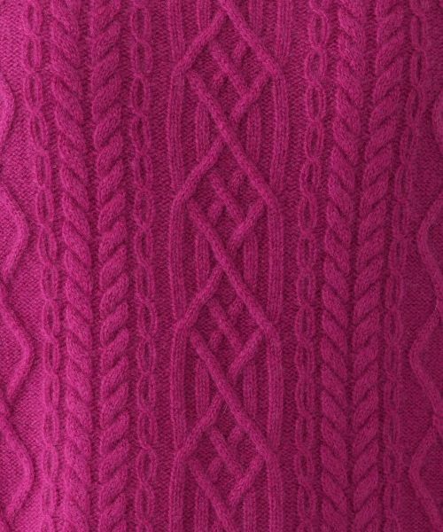 Leilian PLUS HOUSE / レリアンプラスハウス ニット・セーター | 立体編みハイネックニット | 詳細20