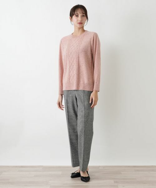 Leilian PLUS HOUSE / レリアンプラスハウス ニット・セーター | 【店舗人気】ラウンドネックニット | 詳細14