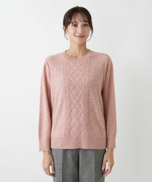 Leilian PLUS HOUSE / レリアンプラスハウス ニット・セーター | 【店舗人気】ラウンドネックニット | 詳細17