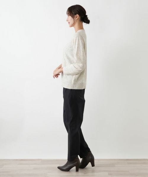 Leilian PLUS HOUSE / レリアンプラスハウス ニット・セーター | 【店舗人気】ラウンドネックニット | 詳細7