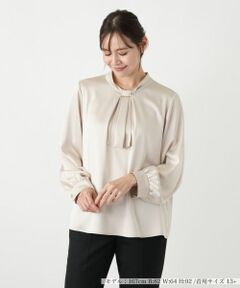 Leilian PLUS HOUSE / レリアンプラスハウス シャツ・ブラウス | ブラウス【Leilian WHITE LABEL】