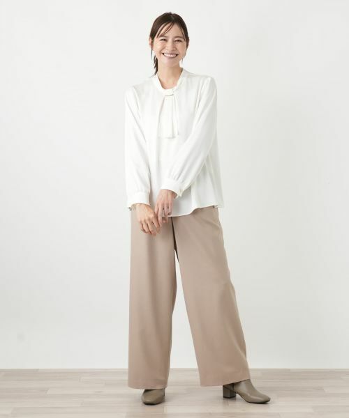 Leilian PLUS HOUSE / レリアンプラスハウス シャツ・ブラウス | ブラウス【Leilian WHITE LABEL】 | 詳細4