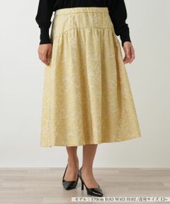 Leilian PLUS HOUSE / レリアンプラスハウス ミニ・ひざ丈スカート | スカート【BOURGE】