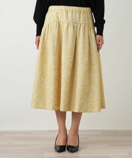 Leilian PLUS HOUSE / レリアンプラスハウス ミニ・ひざ丈スカート | スカート【BOURGE】 | 詳細1