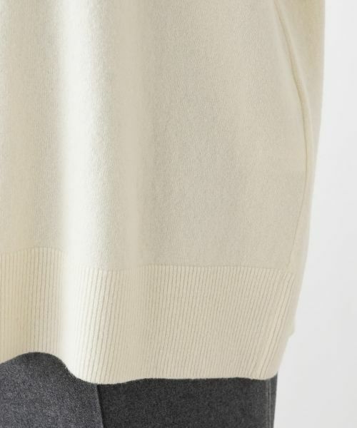 Leilian PLUS HOUSE / レリアンプラスハウス ニット・セーター | Vネックモチーフプルオーバー【BOURGE】 | 詳細16