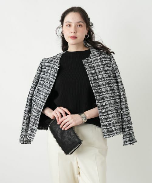 Leilian PLUS HOUSE / レリアンプラスハウス テーラードジャケット | ジャケット【Leilian WHITE LABEL】【セレモニー】 | 詳細1