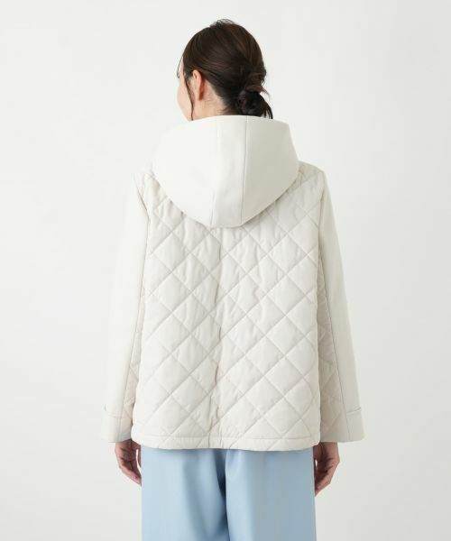 Leilian PLUS HOUSE / レリアンプラスハウス テーラードジャケット | フードブルゾン【Leilian WHITE LABEL】 | 詳細10