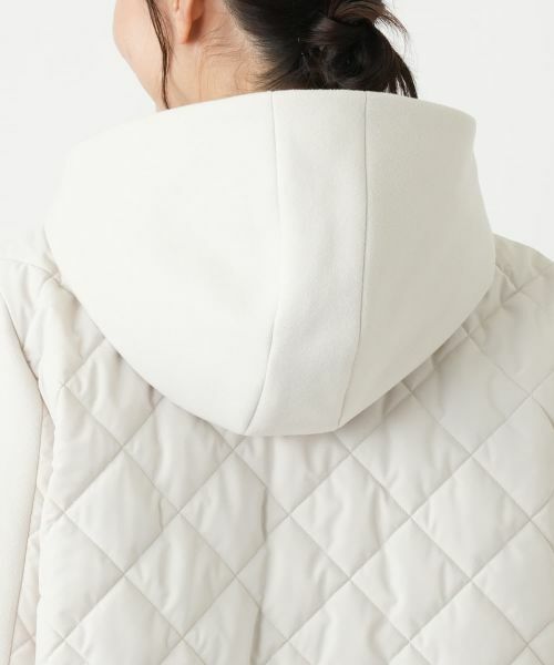 Leilian PLUS HOUSE / レリアンプラスハウス テーラードジャケット | フードブルゾン【Leilian WHITE LABEL】 | 詳細12