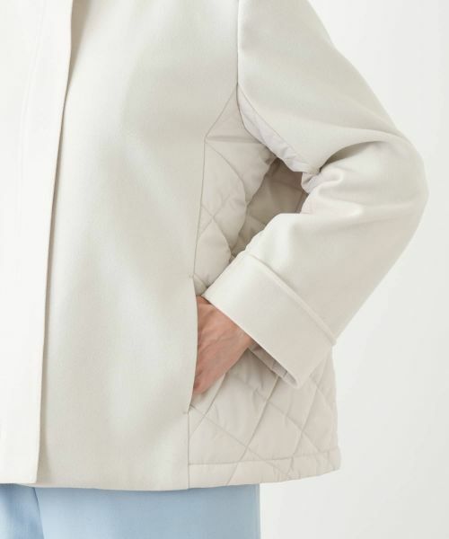 Leilian PLUS HOUSE / レリアンプラスハウス テーラードジャケット | フードブルゾン【Leilian WHITE LABEL】 | 詳細13