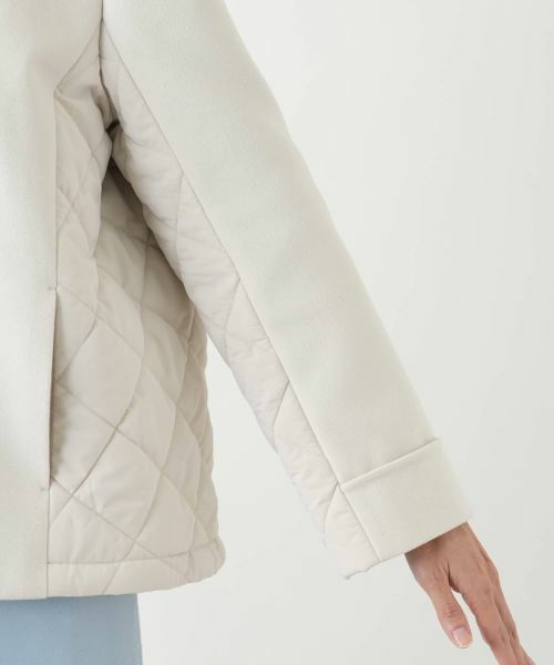 Leilian PLUS HOUSE / レリアンプラスハウス テーラードジャケット | フードブルゾン【Leilian WHITE LABEL】 | 詳細14