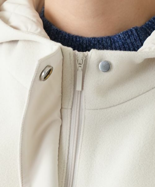 Leilian PLUS HOUSE / レリアンプラスハウス テーラードジャケット | フードブルゾン【Leilian WHITE LABEL】 | 詳細16