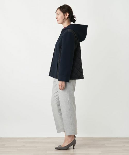 Leilian PLUS HOUSE / レリアンプラスハウス テーラードジャケット | フードブルゾン【Leilian WHITE LABEL】 | 詳細2