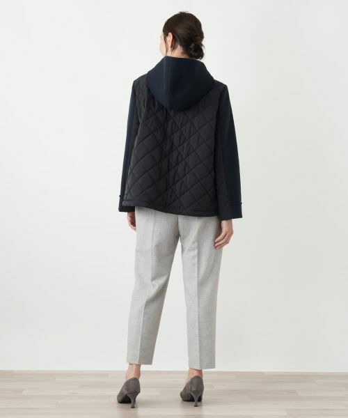 Leilian PLUS HOUSE / レリアンプラスハウス テーラードジャケット | フードブルゾン【Leilian WHITE LABEL】 | 詳細3