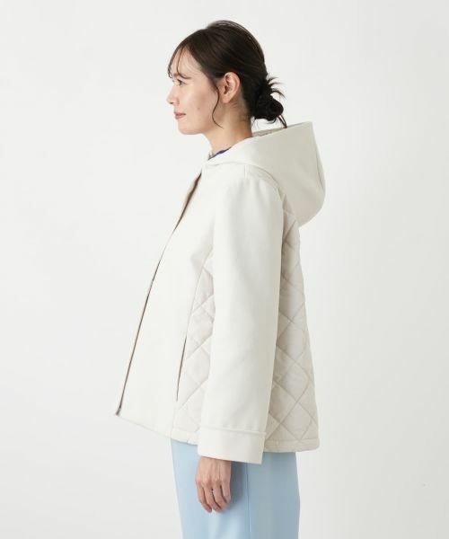 Leilian PLUS HOUSE / レリアンプラスハウス テーラードジャケット | フードブルゾン【Leilian WHITE LABEL】 | 詳細9