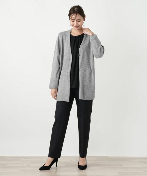 Leilian PLUS HOUSE / レリアンプラスハウス カーディガン・ボレロ | カーディガン【Leilian WHITE LABEL】 | 詳細1