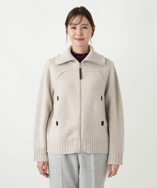 Leilian PLUS HOUSE / レリアンプラスハウス カーディガン・ボレロ | カーディガン【Leilian WHITE LABEL】 | 詳細7