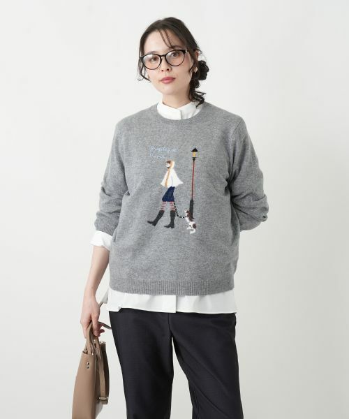 Leilian PLUS HOUSE / レリアンプラスハウス ニット・セーター | セーター【Leilian WHITE LABEL】 | 詳細9