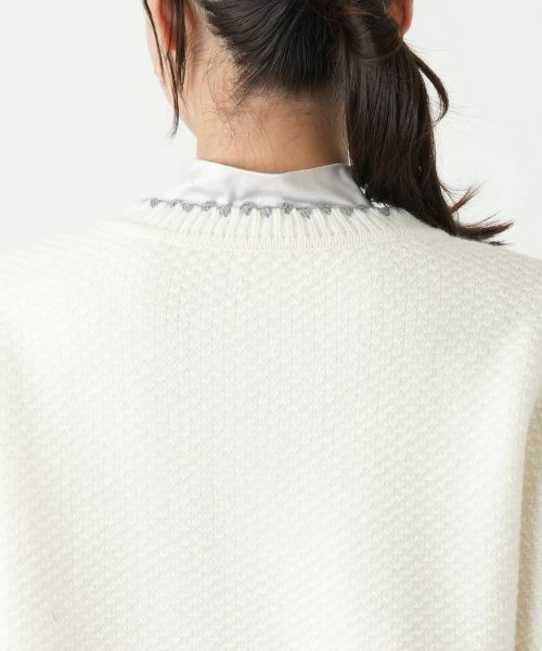 Leilian PLUS HOUSE / レリアンプラスハウス テーラードジャケット | キーネックニットベスト【Leilian WHITE LABEL】 | 詳細11