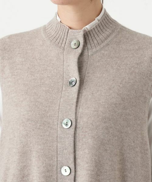 Leilian PLUS HOUSE / レリアンプラスハウス テーラードジャケット | カシミヤニットベスト【Leilian WHITE LABEL】 | 詳細13