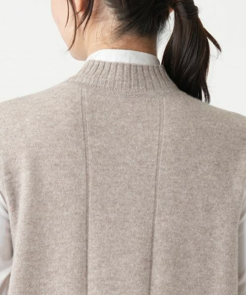Leilian PLUS HOUSE / レリアンプラスハウス テーラードジャケット | カシミヤニットベスト【Leilian WHITE LABEL】 | 詳細14