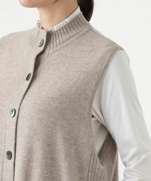 Leilian PLUS HOUSE / レリアンプラスハウス テーラードジャケット | カシミヤニットベスト【Leilian WHITE LABEL】 | 詳細15
