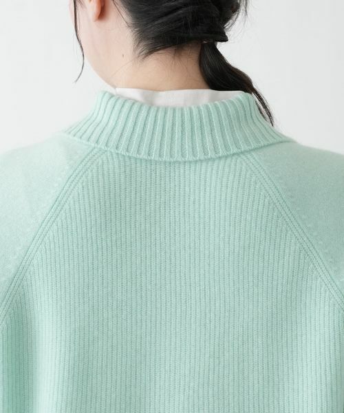 Leilian PLUS HOUSE / レリアンプラスハウス カーディガン・ボレロ | ジップアップリブニットカーディガン【Leilian WHITE LABEL】 | 詳細18