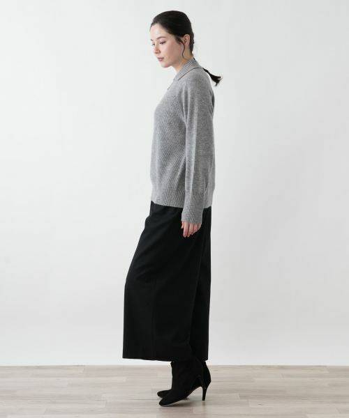Leilian PLUS HOUSE / レリアンプラスハウス カーディガン・ボレロ | ジップアップリブニットカーディガン【Leilian WHITE LABEL】 | 詳細2