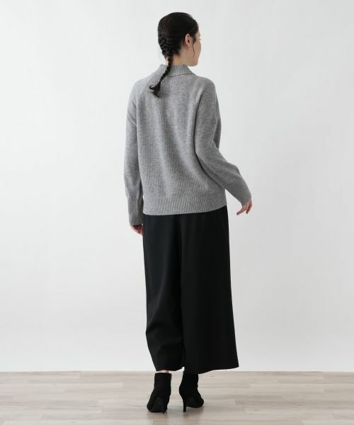 Leilian PLUS HOUSE / レリアンプラスハウス カーディガン・ボレロ | ジップアップリブニットカーディガン【Leilian WHITE LABEL】 | 詳細3