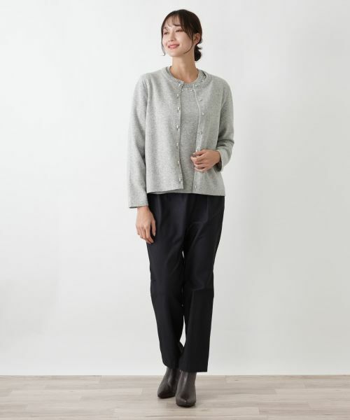 Leilian PLUS HOUSE / レリアンプラスハウス カーディガン・ボレロ | カーディガン【Leilian WHITE LABEL】 | 詳細1