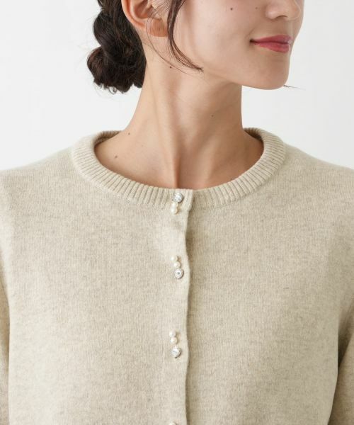 Leilian PLUS HOUSE / レリアンプラスハウス カーディガン・ボレロ | カーディガン【Leilian WHITE LABEL】 | 詳細10