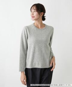 Leilian PLUS HOUSE / レリアンプラスハウス ニット・セーター | セーター【Leilian WHITE LABEL】