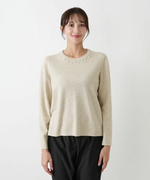 Leilian PLUS HOUSE / レリアンプラスハウス ニット・セーター | セーター【Leilian WHITE LABEL】 | 詳細7