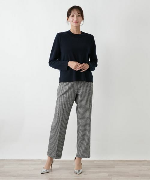 Leilian PLUS HOUSE / レリアンプラスハウス その他パンツ | ストレートパンツ【Leilian WHITE LABEL】 | 詳細4